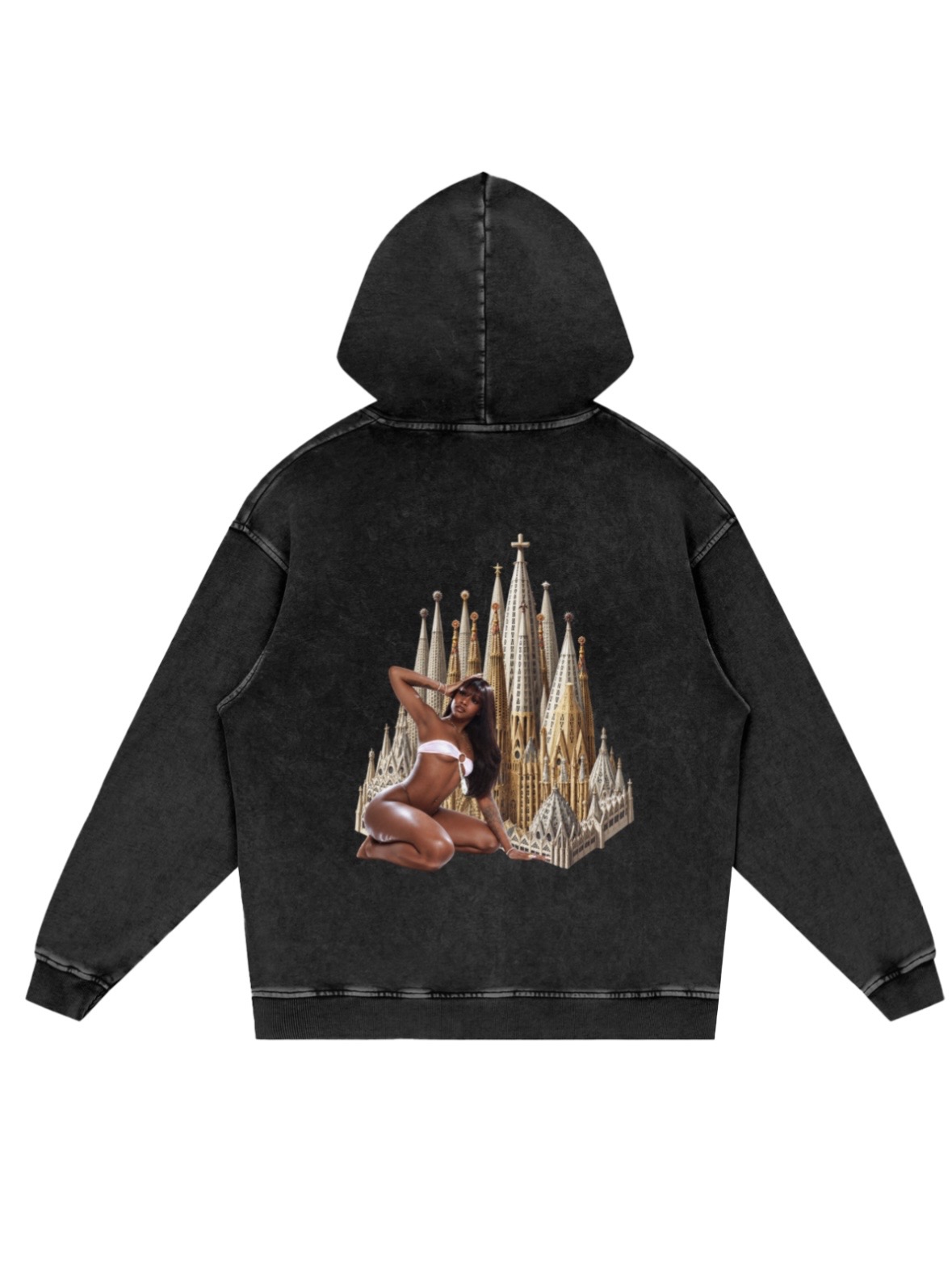 Prada sweatshirt preorder mockup